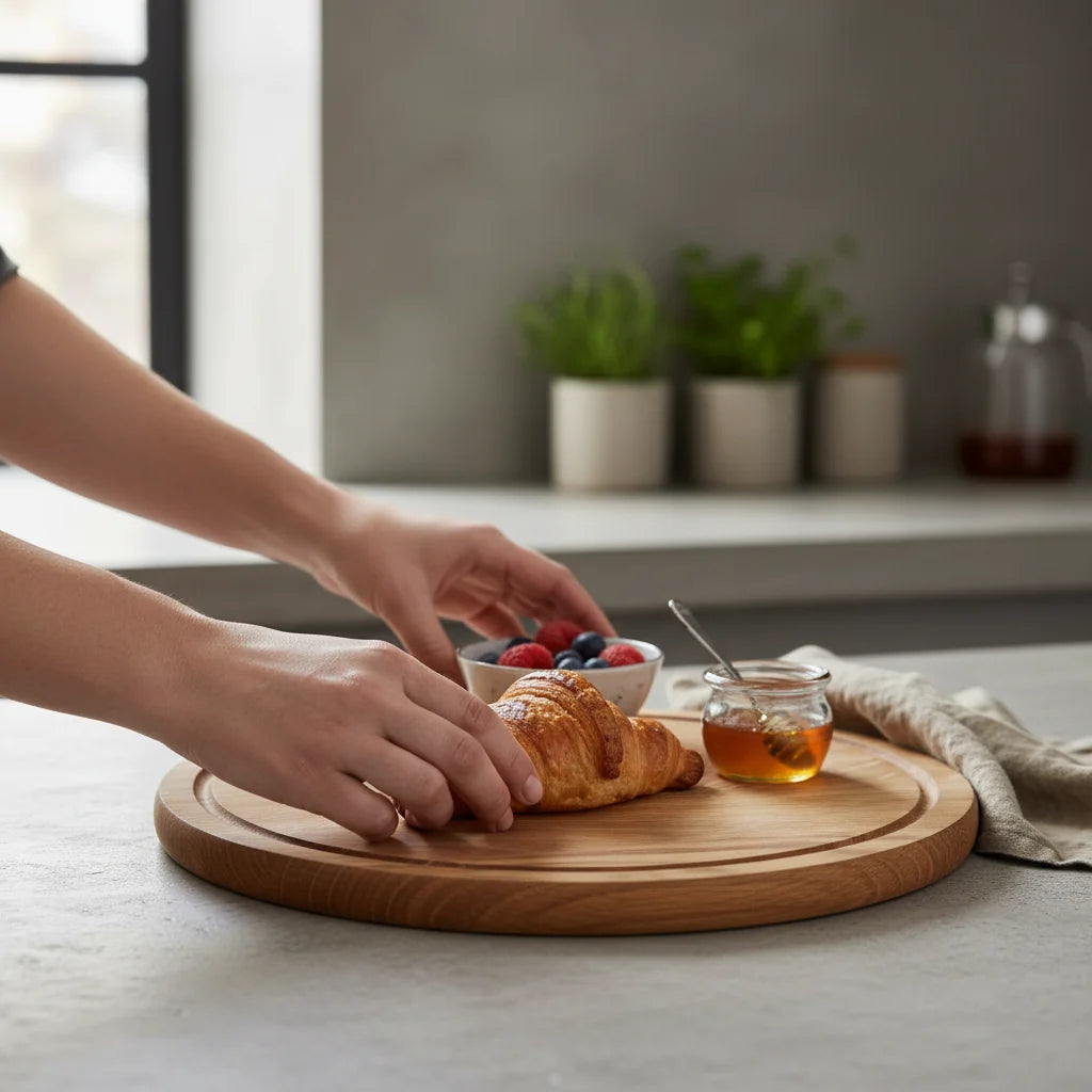 L’Orbe d’Antan  - Planches à Découper en Chêne