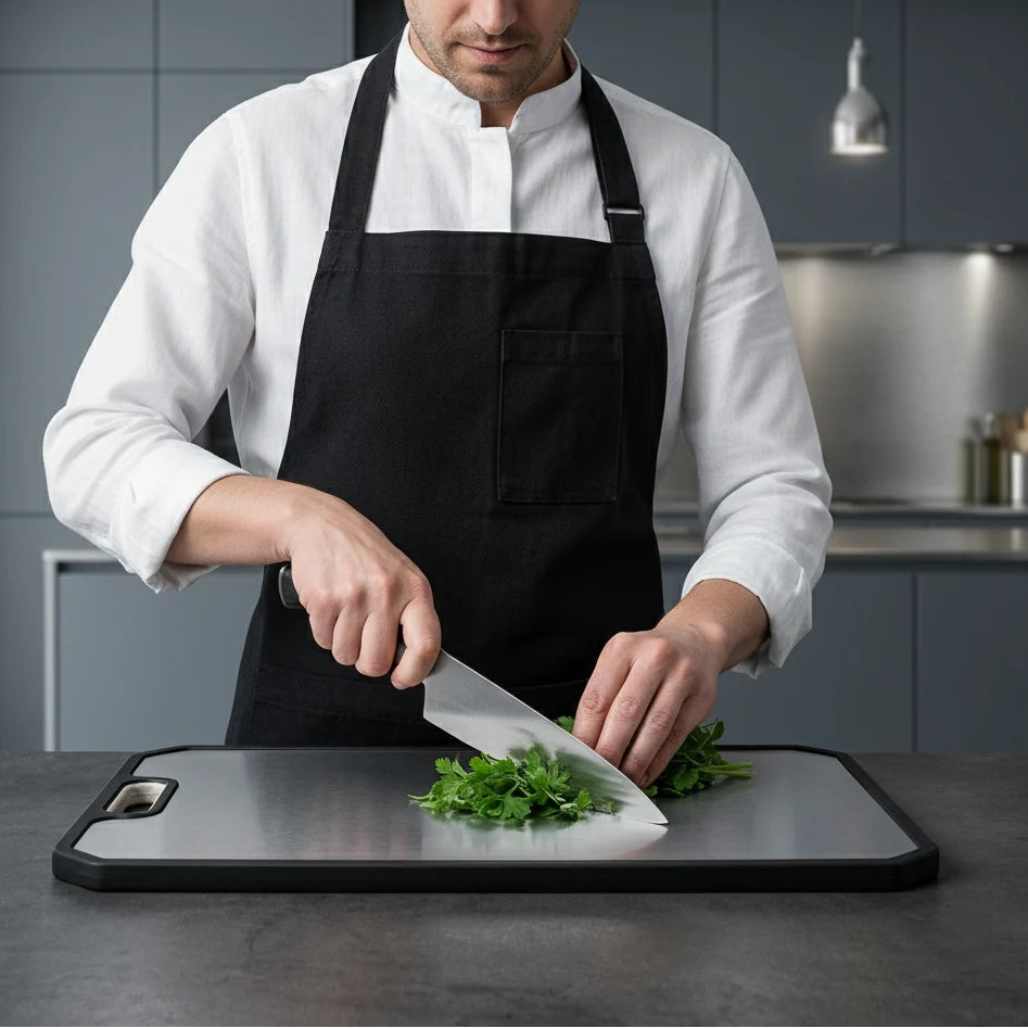 Le Monolithe - Planches à Découper en Inox