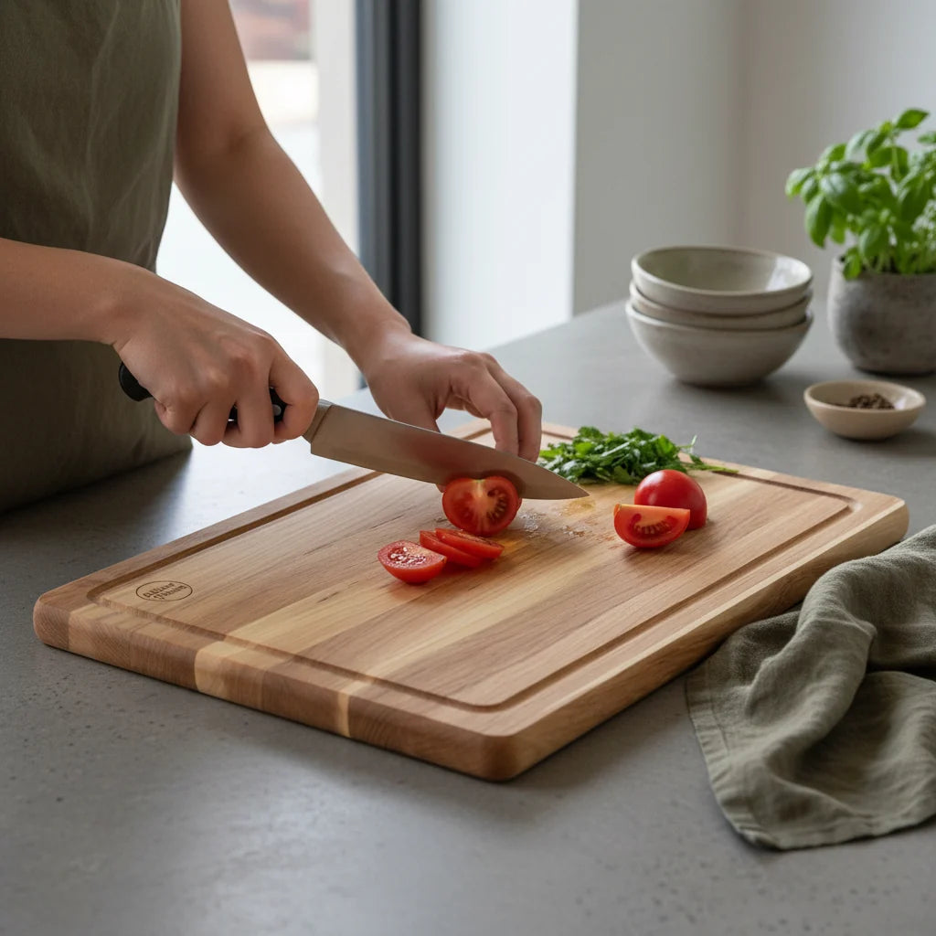 Le Socle Séculaire  - Planches à Découper en Chêne