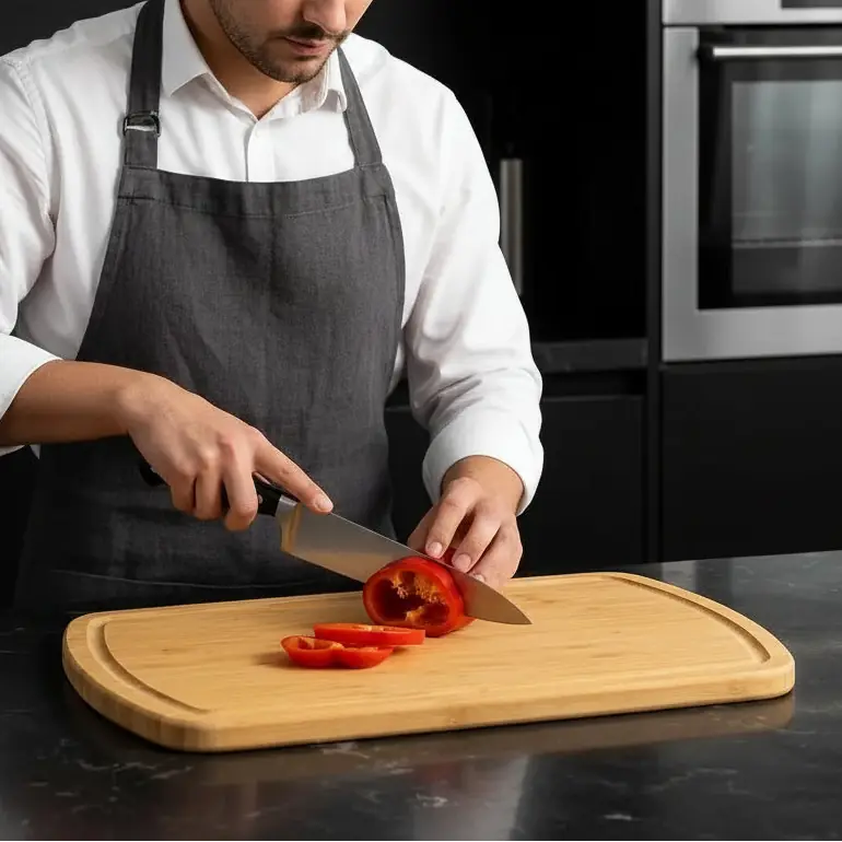 Le Triptyque Biophilique - Set de 3 Planches à Découper en Bambou