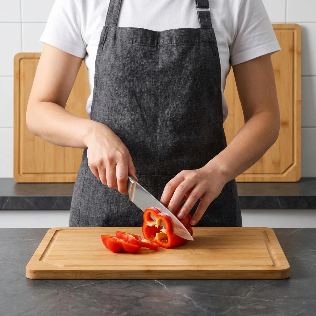 Le Triptyque de la Précision - Set de 3 Planches à Découper en Bambou
